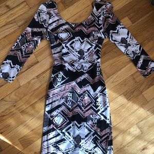 Fun midi with cris cross back